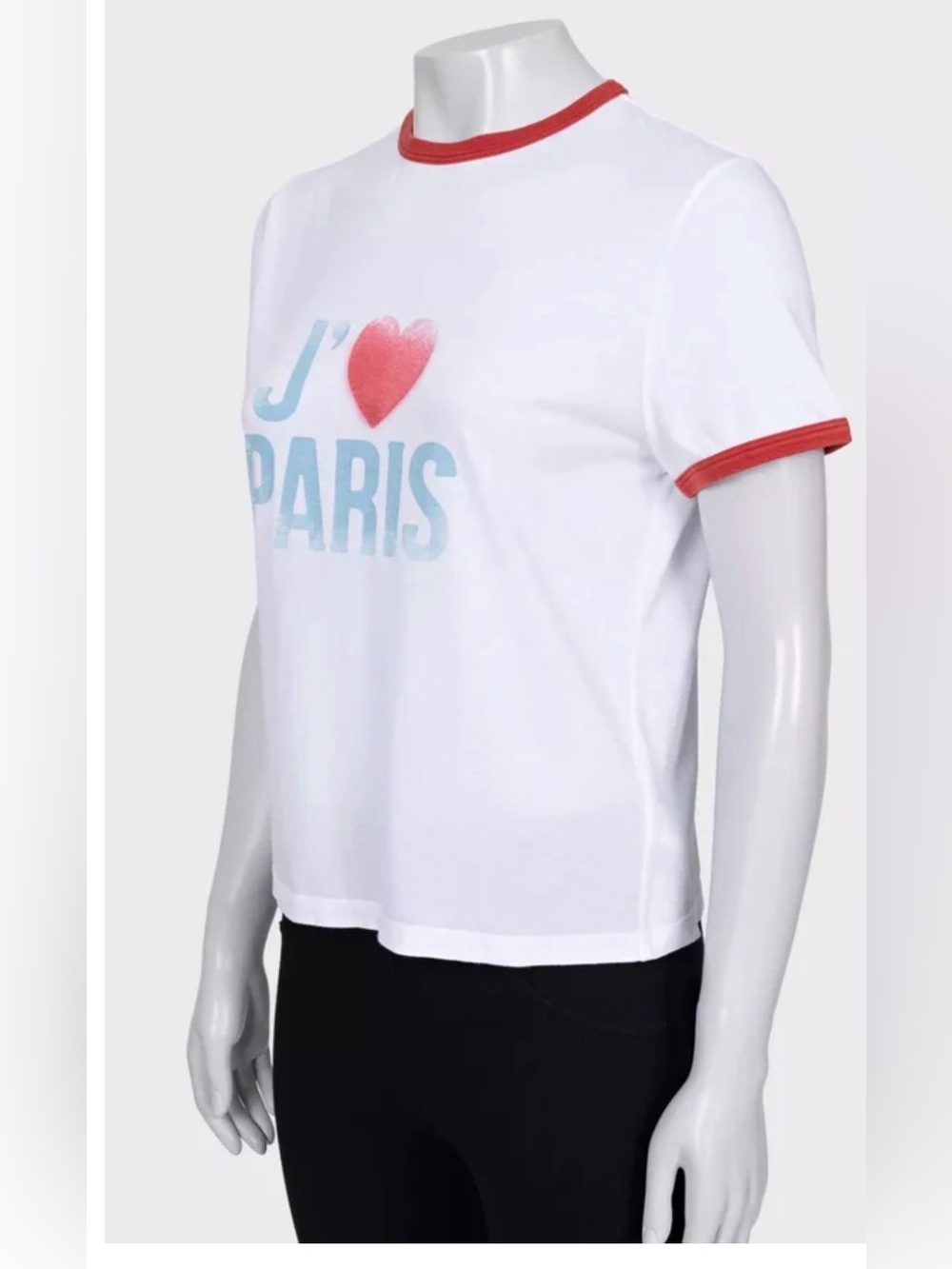 Dior Alphabet Love Short Sleeve T-Shirt in White Cotton Sz small - Picture 2 of 5